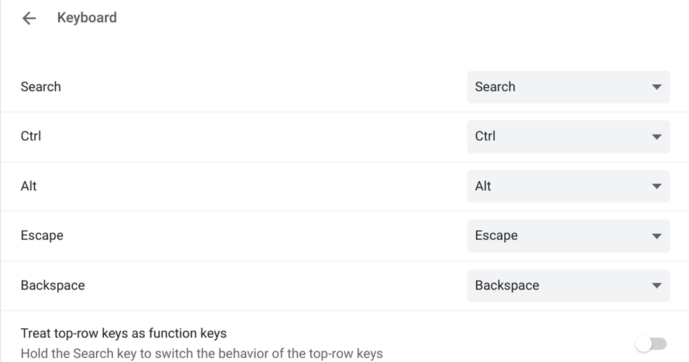 Chromebook Keyboard Mapping Chromebook Keyboard Mapping